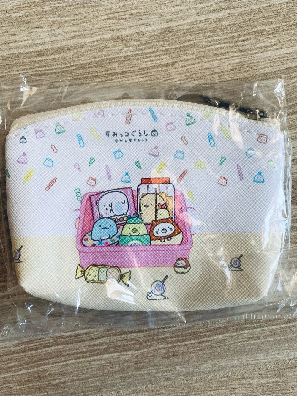 San-X Sumikko Gurashi Small Coin Purse Pouch Keychain Japanese Kawaii NWT